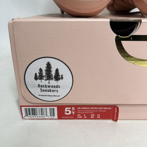 Nike Air Jordan 2 Retro GS “Just Don Artic Orange” 2024 - Picture 8 of 8